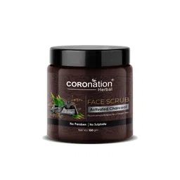COROnation Herbal Activated Charcoal Face Scrub 100 g-picture-16