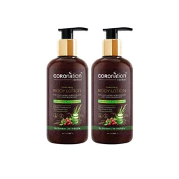 COROnation Herbal Set of 2 Aloe Vera & Cranberry Moisturising Body Lotions - 300 ml Each-picture-13