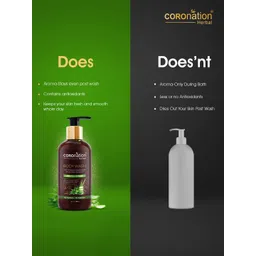 COROnation Herbal Set of 2 Aloe Vera & Neem Body Wash 300 ml Each image 3