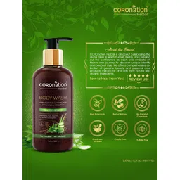 COROnation Herbal Set of 2 Aloe Vera & Neem Body Wash 300 ml Each image 2