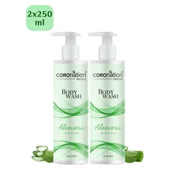 COROnation Herbal Set of 2 Aloevera Detoxifying Body Wash with Neem - 250 ml each-picture-10