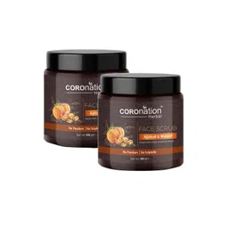 COROnation Herbal Set of 2 Apricot & Walnut Face Scrub with Sunflower Oil - 100g each-picture-37