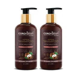 COROnation Herbal Set of 2 Coconut Milk Hydrating Shampoo 300 ml Each-picture-25