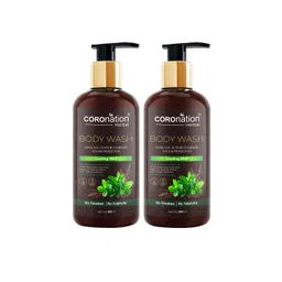 COROnation Herbal Set of 2 Cooling Mint Body Wash 300 ml Each-picture-28