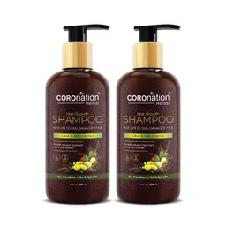 COROnation Herbal Set of 2 Olive & Macadamia Hair Growth Shampoo 300 ml Each-picture-23