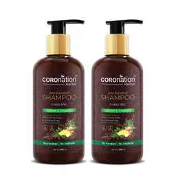 COROnation Herbal Set of 2 Tea Tree & Ginger Oil Anti Dandruff Shampoo 300 ml Each-picture-24
