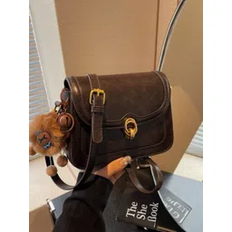 corsica DressBerry PU Structured Sling Bag-picture-34