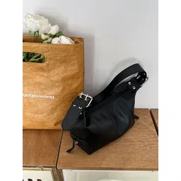 corsica DressBerry Textured PU Structured Handheld Bag with Quilted-picture-15