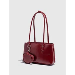 corsica DressBerry Textured PU Swagger Tote Bag-picture-39