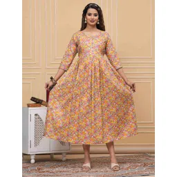 CORSICA Floral Print Maternity Maxi Dress-picture-35