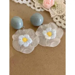 CORSICA Floral Shaped Drop Earrings-picture-31