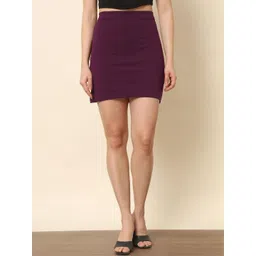 CORSICA Pencil Mini Back Slit Skirt-picture-32