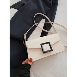 CORSICA PU Beige Buckle Handbags-picture-34