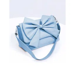 CORSICA PU Bow Detailed Shoulder Bag-picture-38