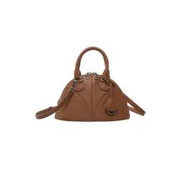CORSICA PU Solid Two Handles Satchel-picture-29