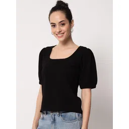 CORSICA Roll-Up Sleeves Top image 5