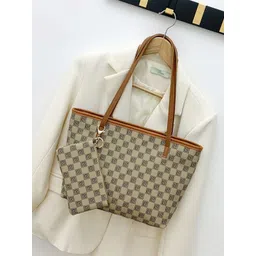 CORSICA Textured PU Oversized Structured Handheld Bag with Quilted-picture-20