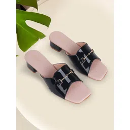 CORSICA Women Block Heel Sandals with Buckles-picture-33