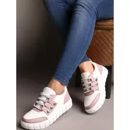 CORSICA Women Colourblocked PU Sneakers-picture-31