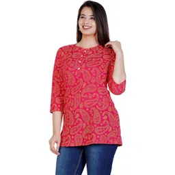 CORSICA Women Cotton Floral Print Cotton Top-picture-40