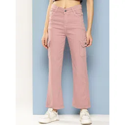 CORSICA Women Cotton Regular Fit Mid-Rise Low Distress Jeans-picture-38