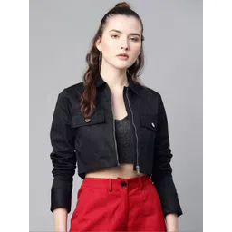 CORSICA Women Crop Denim Jacket-picture-12