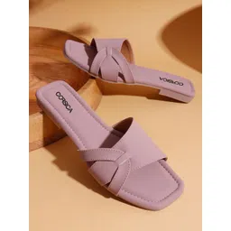 CORSICA Women Open Toe Flats with Slip On Closure-picture-27