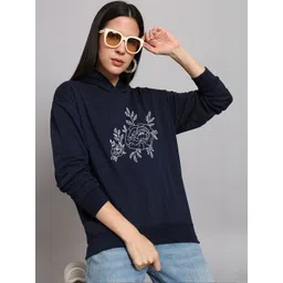 CORSICA Women Polyester Printed Hooded Pullover Sweatshirt-picture-26