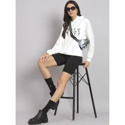 CORSICA Women Polyester Printed Hooded Pullover Sweatshirt-picture-12