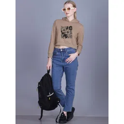 CORSICA Women Polyester Printed Hooded Pullover Sweatshirt-picture-30