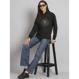 CORSICA Women Polyester Printed Hooded Pullover Sweatshirt-picture-24