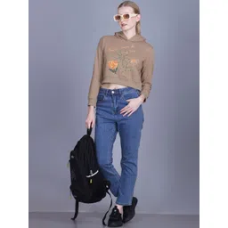 CORSICA Women Polyester Printed Hooded Pullover Sweatshirt-picture-36