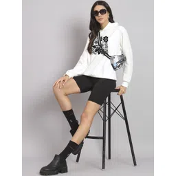 CORSICA Women Polyester Printed Hooded Pullover Sweatshirt-picture-38