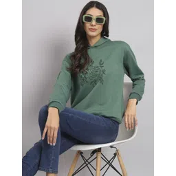 CORSICA Women Polyester Printed Hooded Pullover Sweatshirt-picture-28