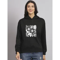 CORSICA Women Polyester Printed Hooded Pullover Sweatshirt-picture-24
