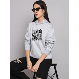 CORSICA Women Polyester Printed Hooded Pullover Sweatshirt-picture-25