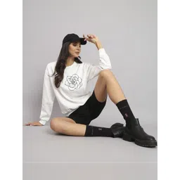 CORSICA Women Polyester Printed Pullover Sweatshirt-picture-12