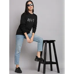 CORSICA Women Polyester Printed Pullover Sweatshirt-picture-19