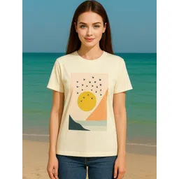 CORSICA Women Printed Bio Finish T-shirt-picture-28
