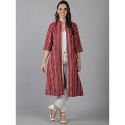 CORSICA Women Printed Longline Shrug-picture-26