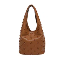 CORSICA Women PU Bucket Shoulder Bag with Applique-picture-26