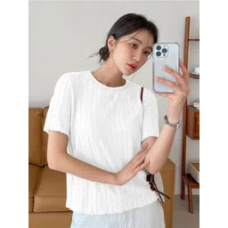 CORSICA Women Self Design Regular Top-picture-28