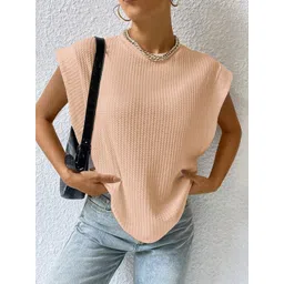 CORSICA Women Self Design Round Neck Relaxed Fit T-shirt-picture-26