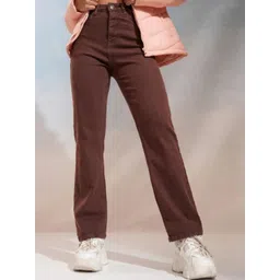 CORSICA Women Straight Fit High-Rise Stretchable Jeans-picture-36