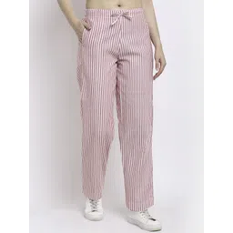 CORSICA Women Striped Tailored Regular Fit Flat-Front Regular Trousers-picture-29