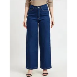 CORSICA Women Wide Leg High-Rise Stretchable Jeans-picture-24