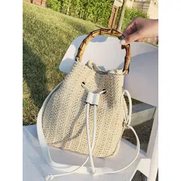 corsica DressBerry Textured Structured Handheld Bag image 3