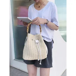 corsica DressBerry Textured Structured Handheld Bag image 1