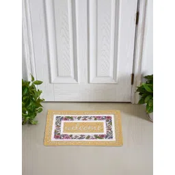 Cortina Beige & White Self-Designed Anti-Skid Doormat-image-26