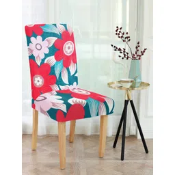 Cortina Blue & Pink Printed Chair Cover-picture-24